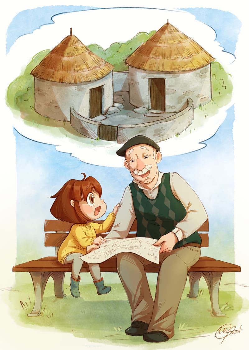 Ilustración Libro Divulgativo Forzáns