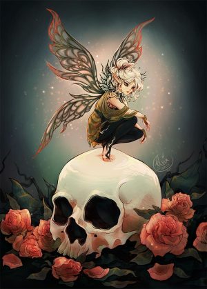 Lámina Hada Fúnebre